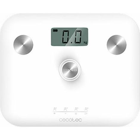 Cecotec Báscula de baño Surface Precision EcoPower 10100 Full Healthy White. Con pulsador (1/5)