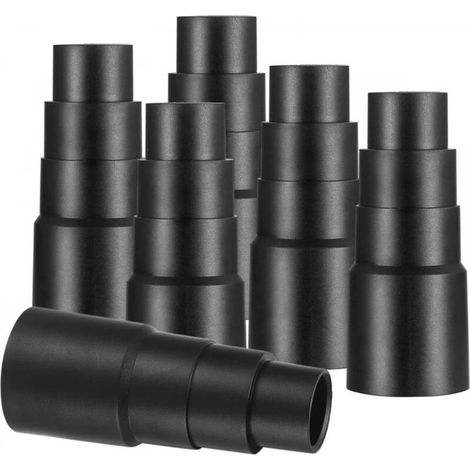 Adaptateur universel pour tuyau d'aspirateur, lot de 6, pour meuleuse, perceuse, scie sauteuse, perceuse d'établi (1/4)