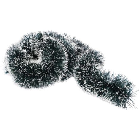 Catena per albero di Natale Goliath, diametro 15 cm, lunghezza 3 m, verde e bianca, prodotto polacco. (1/2)