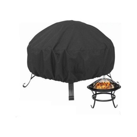 Housse de Protection pour Barbecue Extérieur, Imperméable et Anti-Poussière, Tissu 210D Robuste, Intérieur Argenté Extérieur Noir, 77 x 31 cm-lsw (1/2)