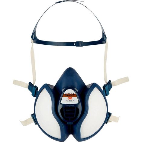 3M – Masque de protection demi-masque respiratoire FFA2P3 R D – Protection contre gaz et particules – Confort optimal en milieu chaud et humide (1/10)
