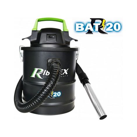 Aspirateur à cendres à batterie R-BAT20 15 L, Ribimex PRBAT20/CEN (1/5)