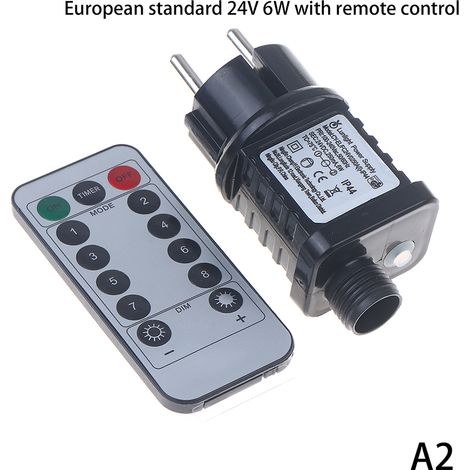 Transformateur LED L UE/US -kontakt AC 220V 110V jusqu'à 31VDC 6W 24V 5V (1/5)