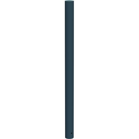 Potelet à sceller Ténor - acier - tête bombée et tube Ø 76 - anthracite mat - RAL 7016