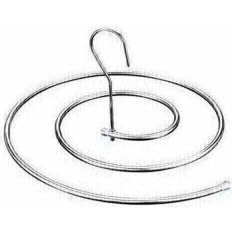 Vtizikl Secador de espiral para ropa de cama y mantas, gancho giratorio de acero inoxidable, tendedero de ropa con vapor (1/4)