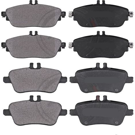 KIT PASTIGLIE FRENO ANTERIORI E POSTERIORI compatibile con MERCEDES-BENZ CLASSE S (W223) / PASTIGLIE FRENANTI AUTO OEM LP3713,LP3722 / SOSTITUZIONE DIRETTA / BASSA POLVERE / SILENZIOSO