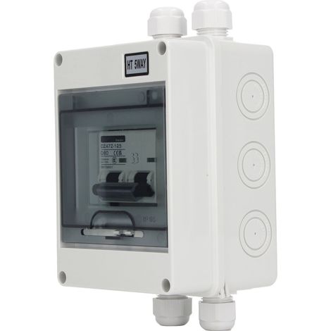 80A 2P Miniatur-Leistungsschalter IP65 wasserdicht 1000VDC Trennschalter für Solar-PV-Systeme (1/5)