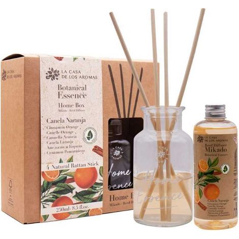 Difusor de aroma la casa de los aromas botanical essence 250 ml 2 unidades