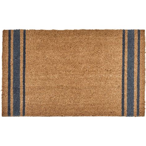 Fußmatte PORTAGE Naturfarben 45 x 75 cm Kokosfasern