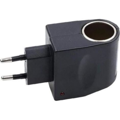 Chargeur Allume-Cigare - Convertisseur 220 V AC vers 12 V DC - Prise EU - Pour Utilisation Domestique - 1 Pièce (1/4)