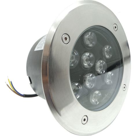 Faretto incasso 7W led esterno segnapasso calpestabile IP65 luce calda 305air (1/2)