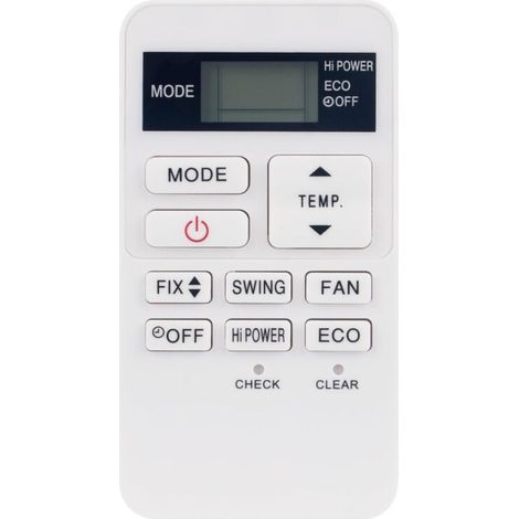 Télécommande de Climatiseur Compatible avec Toshiba AC A/C RBC-ASX11E-C RAS-107SKV-E6 RAS-077SKV-E6 RAS-07BKV-E (1/5)