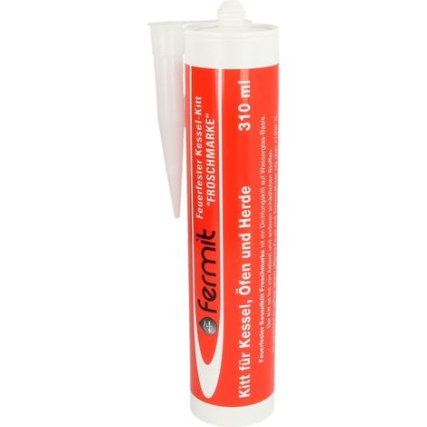 Mastic de chaudière Fermit ininflammable cartouche 310 ml