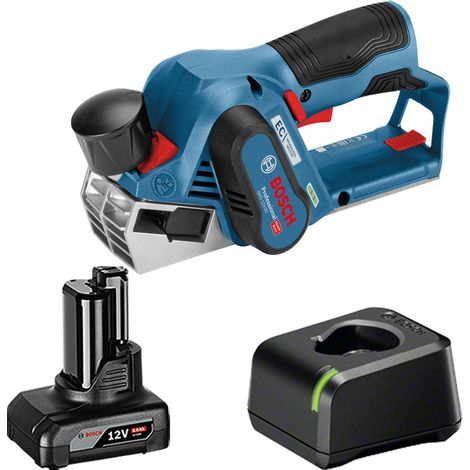 Rabot sans fil GHO 12V-20 Bosch 12 V / 1x 4,0 Ah batterie + chargeur