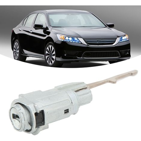 Le cylindre de serrure d'allumage 06351TE0A11 est compatible avec les Honda Accord de 2002 à 2014. (1/5)