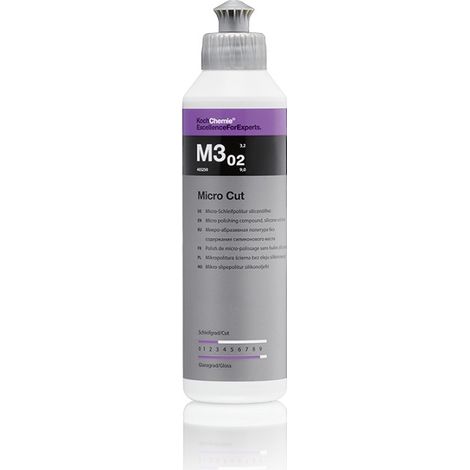 Koch Chemie Micro Cut M3.02 Micro Schleifpolitur siliconölfrei 250 ml
