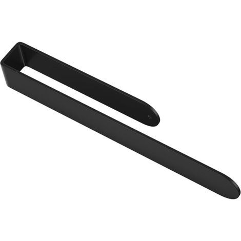 Porte-Serviettes sans perçage-30 cm Porte-Serviettes de Salle de Bain Solide Auto-adhésif-Porte-Serviettes Mural-Porte-Serviettes sans perçage pour Cuisine ou Toilettes(Noir) (1/4)
