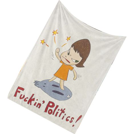 Couverture personnalisée BL685-3 style奈良美智, 150x200 cm, jeté de lit décoratif (1/3)