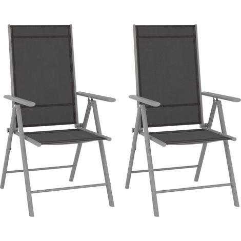 Maison Exclusive - Set da Bistrot 3 pz in Alluminio e Textilene Argento
