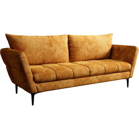 Sofá TrendyNest Villis, Aphrodite 10, 225x94x85cm, Tapiz, Patas: Metal