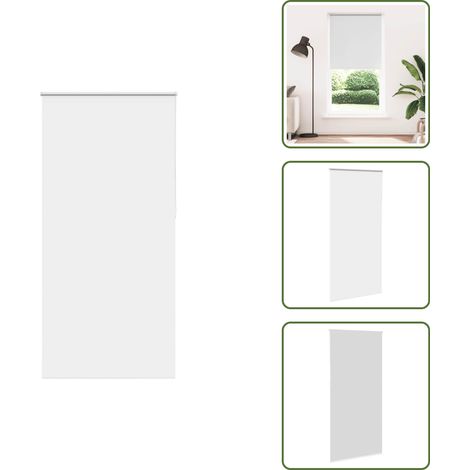 Verdunkelungsrollo Weiß 105x230cm Stoffbreite 100,7cm Polyester - Verdunkelungsrollo - Verdunkelungsrollos - Rollo - Verdunklungsrollo (1/5)