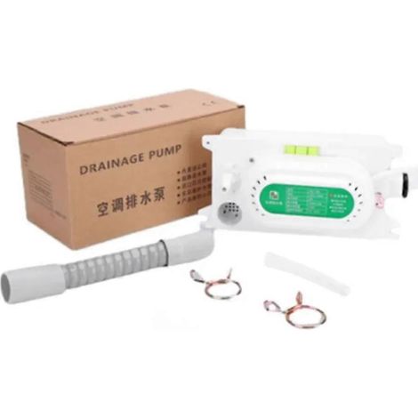 Pompe à condensats 110V/220V AC, drainage automatique, hauteur de refoulement de 2 mètres, débit de 100 litres/heure. (1/3)