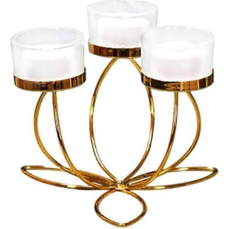 1/3/4/5 Kerzenhalter Romantische Basteldekoration Kerzenständer für Abendessen Wohnzimmer Party-15x13x10cm (1/5)