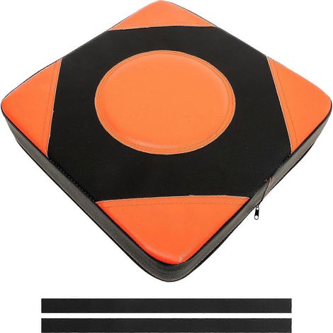 Tapis de boxe mural/coussin de boxe, adapté à l'entraînement sportif, un ensemble de couleur orange. (1/5)