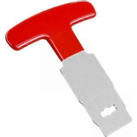 Deux outils pour retirer les bouchons de piscine, un outil pour retirer les œillets métalliques et un outil pour retirer les buses de spa. (1/5)