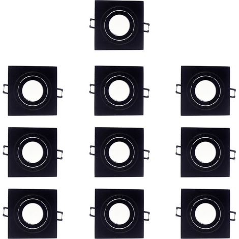 Pack 10 CLASSIC cuadrado negro
