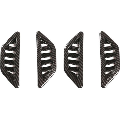4 grilles de ventilation latérales en fibre de carbone pour tableau de bord Toyota 86 et Subaru BRZ (2012-2020) (1/4)