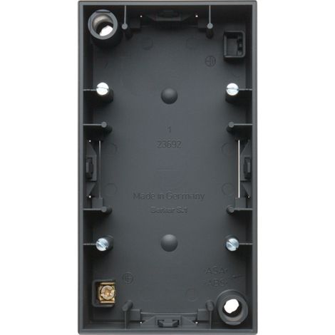Caja de superficie Hager s.1 plástico 154x83 mm