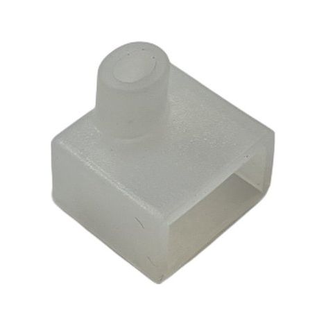 10 PZ Connettore Alimentazione Gomma Morbida per Striscia Led Neon Flex SL240810
