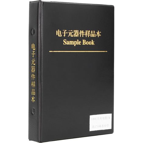 SMD-Widerstandsset 0402, 8500-teilig, 170 Werte, hohe Präzision, Musterbuch für das Labor (1/5)