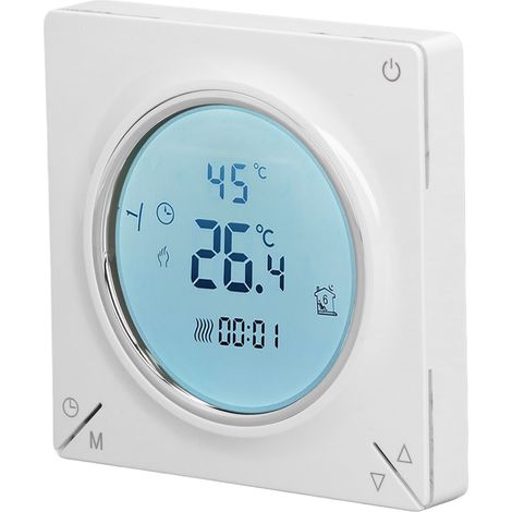 Thermostat mit NTC-Thermistor, LCD-Anzeige, hoher Genauigkeit, intelligenter Steuerung, Einbau-Temperaturregler, 220 V AC (1/5)