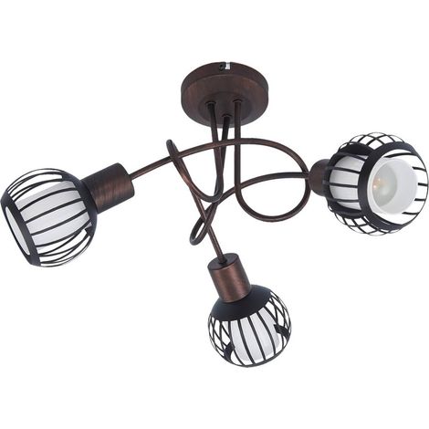 Deckenlampe "Solm" aus Metall für Wohnzimmer & Esszimmer von Lindby (1/5)