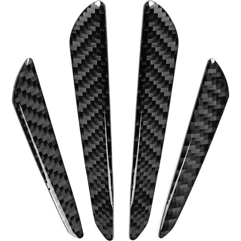 Protège Pare Choc Protection Pare Choc Voiture Protege Portiere Voiture Carbone Collant S'adapte aux Bords de la Plupart des Voitures, Camions, SUV et Plus Encore (1/5)