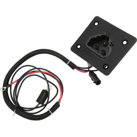 Prise de chargeur de batterie 48V pour Club Car, compatible EZGO RXV et DeltaQ, modèle 8009, 2008 et plus (1/5)