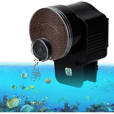 Distributeur automatique de nourriture pour poissons d'aquarium - Minuteur - Distributeur automatique de nourriture pour les vacances (AF-2003)