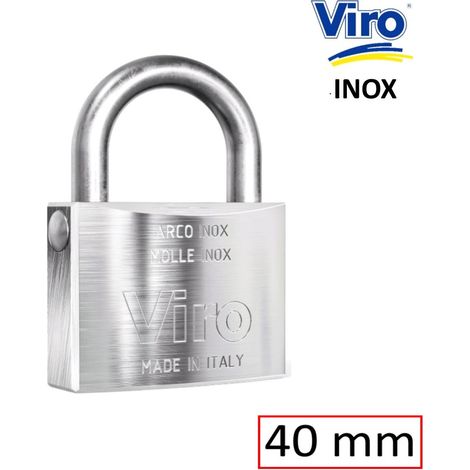 LUCCHETTO FAI BY VIRO INOX "MARE" MM 40 (1/2)