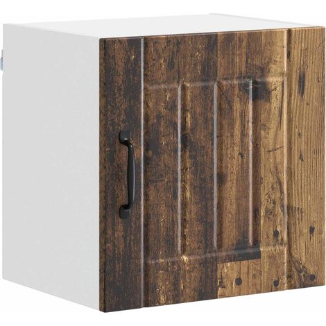 Maison Exclusive - Armario de Pared LUCCA Madera envejecida 40 x