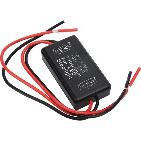 GS-100A 12-24V DC LED-Blinklicht-Stroboskop-Controller aus Kunststoff (1/5)