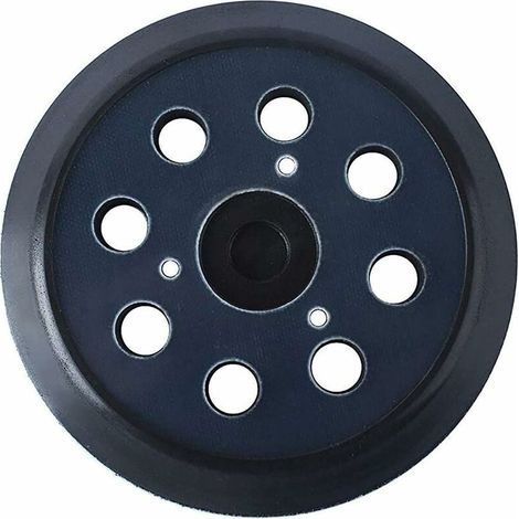 125mm Plateau de ponçage Compatible avec Makita 743081–8 Remplacer le BO5010 BO5041K – Disques de ponçage à 8 trous (1/5)