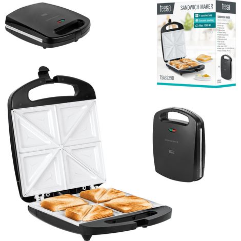 Teesa 1500W Sandwich-Toaster (1/5)