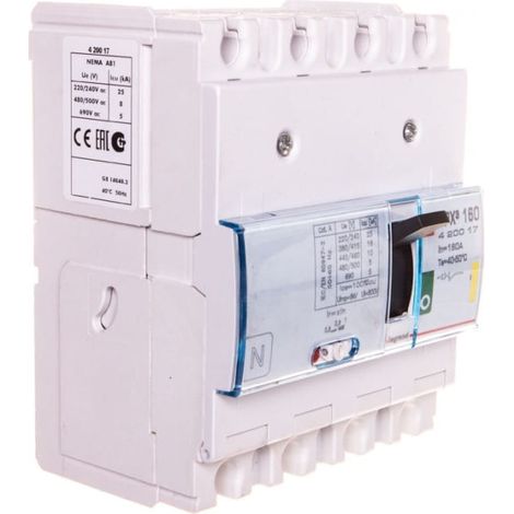Leistungsschalter 160 4P 16kA DPX 160 420017