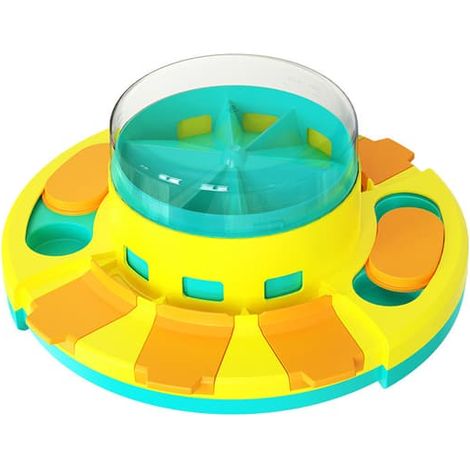 Jouet intelligent pour chiens, interactif et adapté aux chiens de toutes tailles, pour un apprentissage ludique tout en mangeant et développer l'intelligence canine. (1/4)