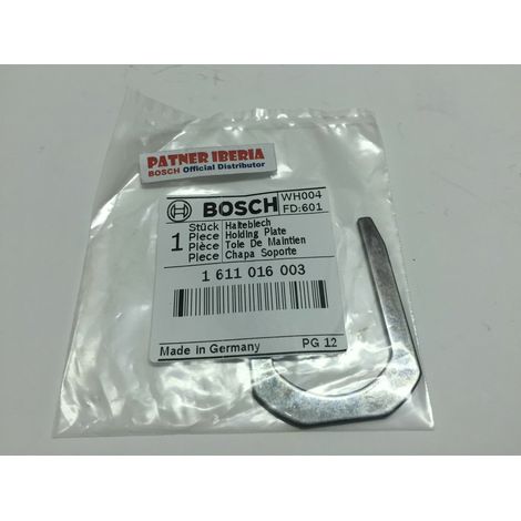Repuesto original BOSCH 1611016003  Placa de sujeción