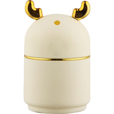 Porta stuzzicadenti, dispenser in plastica con simpatici disegni animati, elegante contenitore automatico retrattile per cucina e soggiorno, oro (1/5)