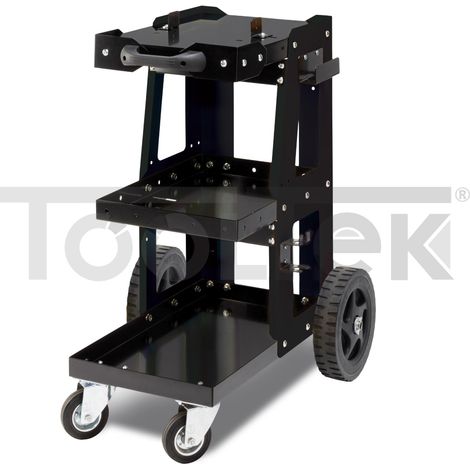 CARRELLO TRASPORTO SALDATRICE 3 PIANI PORTA BOMBOLA DECA