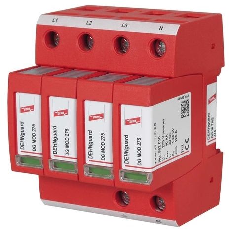 DEHN 952400 DG M TNS 275 Dispositif antisurtension Protection anti-surtension pour: armoire de distr (1/4)